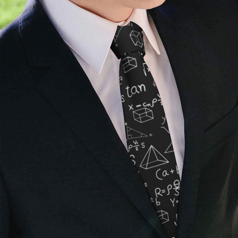 Yilad Tie for Men and Boy Novelty Fun Full Print Men's Necktie Skinny Fashion Narrow Wide - Image 3